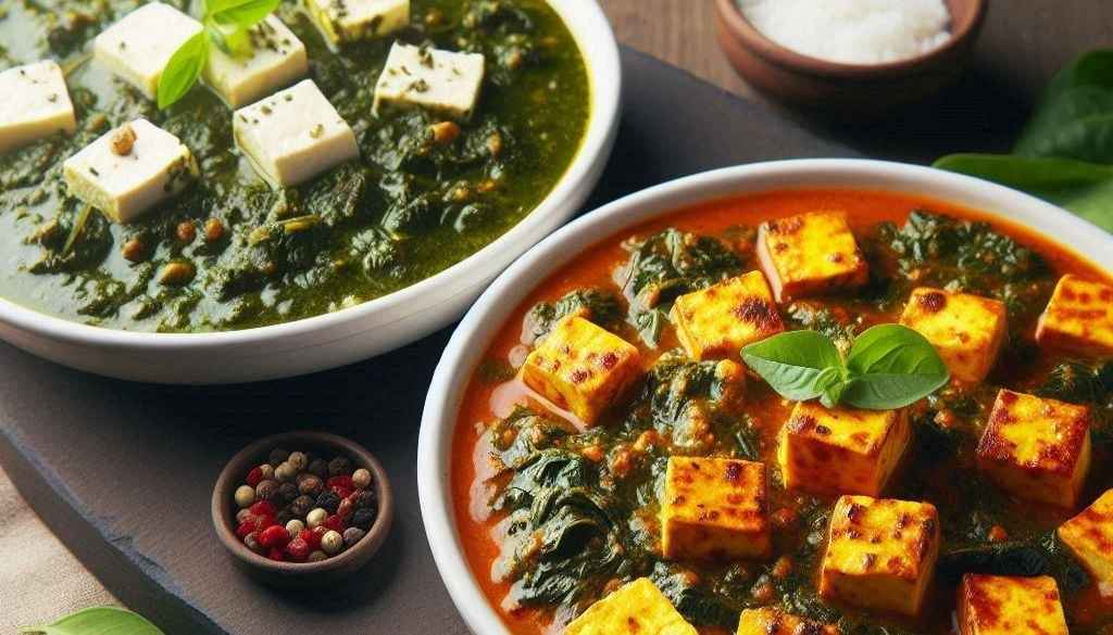 Saag Paneer vs Palak Paneer