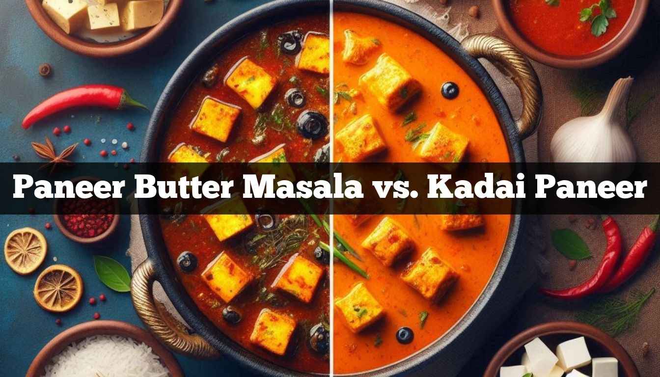 Paneer Butter Masala vs Kadai Paneer