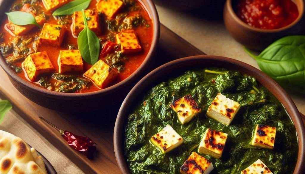 Saag Paneer vs Palak Paneer