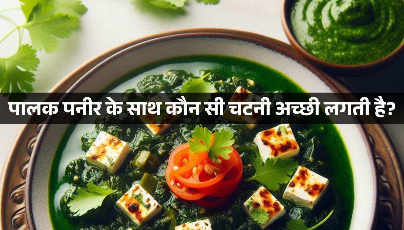 palak paneer ke sath kaun si chutney achi lagti hai