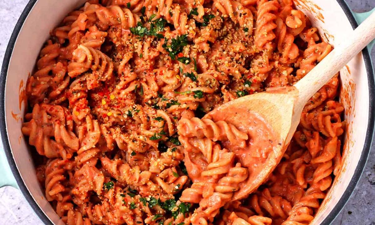 Pink Sauce Pasta Recipe