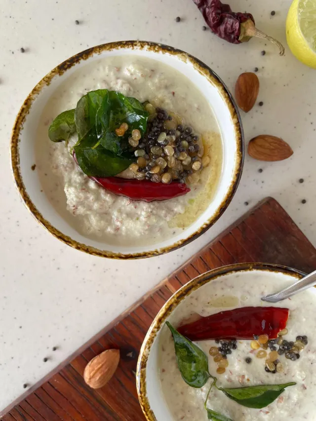 Healthy Almond Chutney Recipe